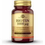 Solgar Biotin 1000 mcg 50 rostlinných kapslí – Hledejceny.cz