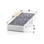 Filtr, vzduch v interiéru MANN-FILTER CUK 26 014-2 – Hledejceny.cz