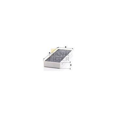 Filtr, vzduch v interiéru MANN-FILTER CUK 26 014-2 – Hledejceny.cz