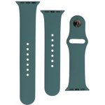 FIXED Set silikonových řemínků Silicone Strap Apple Watch 42/44/45 mm, zelenomodrý FIXSST-434-GREBL – Sleviste.cz