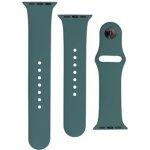 FIXED Set silikonových řemínků Silicone Strap Apple Watch 42/44/45 mm, zelenomodrý FIXSST-434-GREBL – Zboží Živě