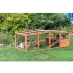 Trixie Venkovní výběh pro hlodavce XL s víkem 233 x 79 x 116 cm – Sleviste.cz