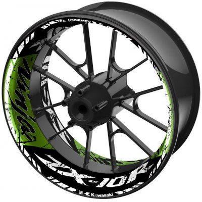 M-Style jednodílné polepy na kola KAWASAKI ZX-10R | Zboží Auto