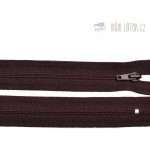 Zip spirálový 3mm nedělitelný 10 cm tmavě hnědá – Zboží Mobilmania