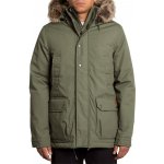 Volcom bunda Lidward 5K Jacket Army Green Combo – Hledejceny.cz