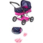 Bayer Design Multifunkční postýlka pro panenky modrá/růžová – Hledejceny.cz