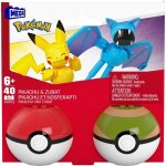 MEGA Pokémon Poké Ball - Pikachu a Zubat – Zboží Dáma