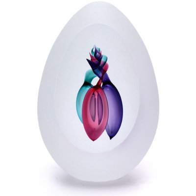 Artcristal Bohemia Broušené těžítko - dekor 06 Barva: Růžová / Tyrkysová / Ametyst, Výška: 10 cm – Hledejceny.cz