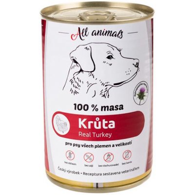 All Animals Dog Krůtí mleté 400 g – Zboží Mobilmania