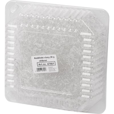 Nohel Garden Vlákno ANDĚLSKÉ VLASY stříbrné 30g – Zboží Mobilmania