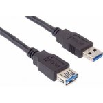 Premiumcord KU3PAA05BK Prodlužovací USB 3.0 Super-speed 5Gbps A-A, MF, 9pin, 0,5m – Hledejceny.cz