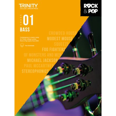 Trinity College London Noty na baskytaru Trinity Rock and Pop Bass Grade 1 – Hledejceny.cz