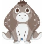 GRABO Oslík 21" 53cm fóliový balónek nafukovací – Hledejceny.cz