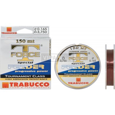 Trabucco T-Force Special Feeder brown 150 m 0,185 mm 4,6 kg – Zbozi.Blesk.cz