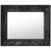 Zrcadlo zahrada-XL barokní styl 50 x 40 cm černé
