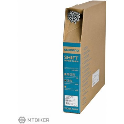 Shimano řadící lanko, 1.2 x 2100 mm, nerez – Sleviste.cz