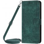 Vsechnonamobil 78826 STRIPE Peněženkové pouzdro s řemínkem Motorola Edge 50 Fusion zelené – Zboží Živě