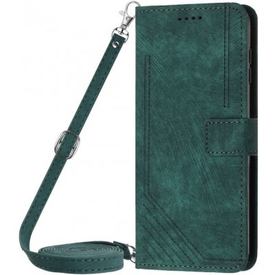 Vsechnonamobil 78826 STRIPE Peněženkové pouzdro s řemínkem Motorola Edge 50 Fusion zelené – Zboží Živě