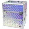 Kosmetický kufřík NANI dvoudílný kosmetický kufřík NN14 Holo White