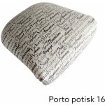 Salon na míru Opěrky pod lokty na hranu stolu MAXI Porto potisk 16, Výplň: Paměťová pěna – Hledejceny.cz