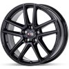 Alu kolo, lité kolo Platin P73 7,5x18 5x114,3 ET45 black polished