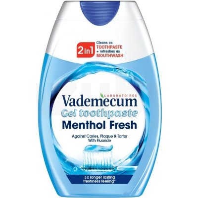 Vademecum Gel 2v1 Menthol Fresh 75 ml – Hledejceny.cz