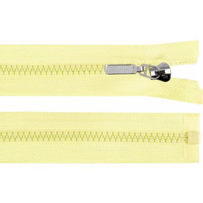 Prima-obchod Kostěný zip No 5 délka 30 cm s ozdobným jezdcem, barva 108 žlutá narcisová světlá – Hledejceny.cz