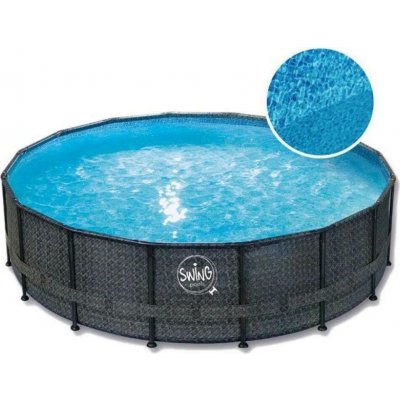 POLYGROUP Swing 4,88 x 1,22m, ratan 3EXB0197 – Sleviste.cz