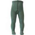 Merino punčocháče dětské zelené Dark Forest TRILLE SAFA – Zboží Dáma