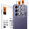 Tvrzené sklo pro mobilní telefony Spigen Glass tR EZ Fit Optik Pro 2 Pack, violet - Samsung Galaxy S24 AGL07443