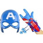 STŘÍLEJÍCÍ RUKAVICE MASKA KAPITÁN AMERIKA – Sleviste.cz