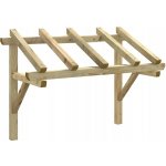zahrada-XL Vchodová stříška 150 x 100 x 100 cm masivní borovice 49452 – Hledejceny.cz