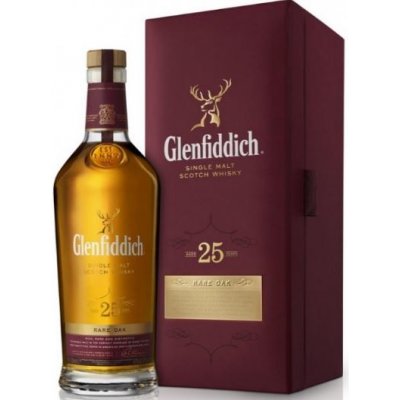 Glenfiddich 25y Rare Oak 43% 0,7 l (kazeta) – Zboží Mobilmania