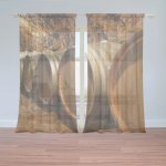 Sablio Záclony Sudy: 2ks 150x250cm – Hledejceny.cz