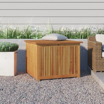 Vidaxl Zahradní úložný box 75 x 75 x 58 cm masivní akáciové dřevo 316498 HangarStore – Zboží Mobilmania