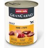 Vitamíny pro zvířata Animonda Gran Carno Adult hovězí & Kuře 0,8 kg