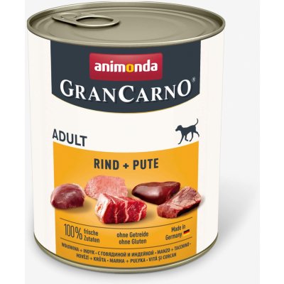 Animonda Gran Carno Adult hovězí & Kuře 0,8 kg – Hledejceny.cz