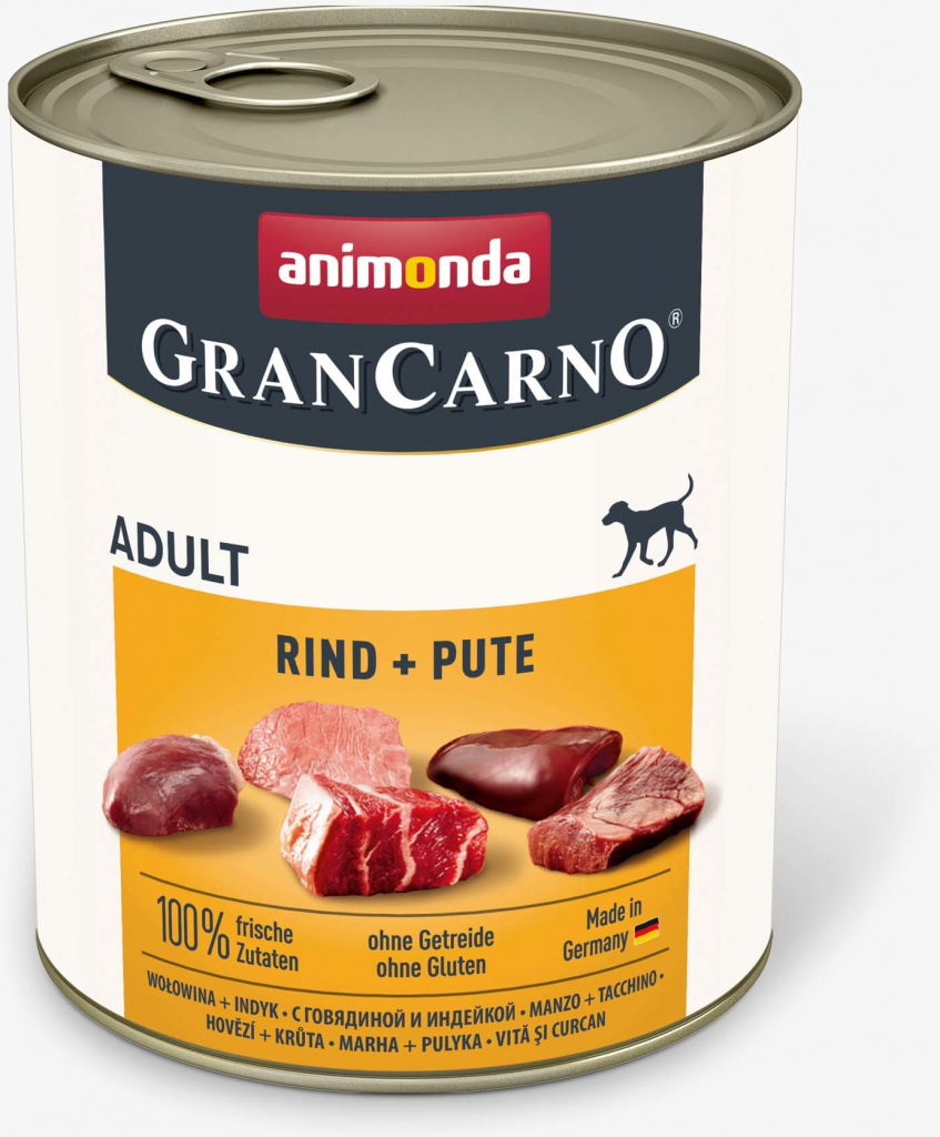 Animonda Gran Carno Adult hovězí & Kuře 0,8 kg