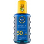 Nivea Sun Protect & Dry Touch neviditelný spray na opalování SPF50 200 ml – Zboží Dáma