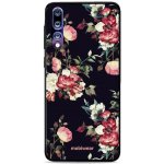 Pouzdro Mobiwear Glossy Huawei P20 Pro - G040G - Růže na černé