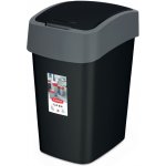 Curver Flipbin 45 l šedý / černý – Zboží Dáma