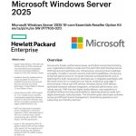 HPE MS WS25 10C Ess OEM CZ/ENG P77103-021 – Zboží Živě