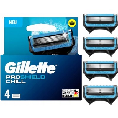 Gillette ProShield Chill 4 ks – Zboží Mobilmania