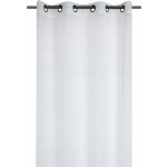 BÍLÁ TRANSPARENTNÍ ZÁCLONA POLYESTER 135 X 260 CM – Hledejceny.cz