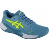 Dámské tenisové boty Asics Gel-Challenger 14 Clay - gris blue/safety yellow