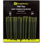 RidgeMonkey Převlek RM-Tec Anti Tangle Sleeves 25 mm hnědý 25 ks – Hledejceny.cz