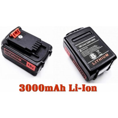 TopTechnology BLACK & DECKER BL3018 3000mAh 18V - neoriginální – Hledejceny.cz