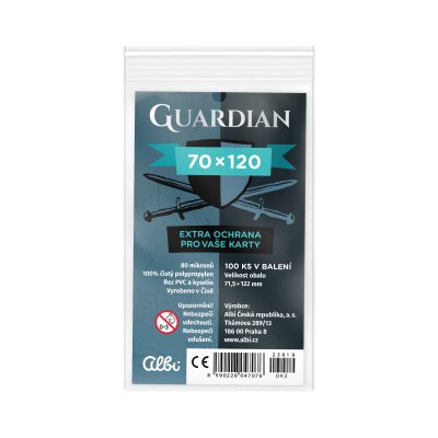 Albi Guardian 70 x 120 mm obaly 100 ks – Zboží Mobilmania