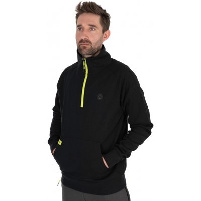 Matrix Mikina Black Edition 1/4 Zip Sweat Black Lime – Hledejceny.cz