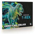 Desky na číslice Premium Dinosaurus – Zboží Dáma